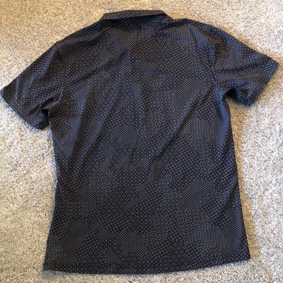 Men’s Lululemon Propel Polo Stitch Camo Ice Grey Deep Coal - Picture 5 of 6